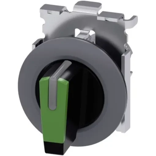 Siemens SIRIUS ACT 3SU10 Series 3 Position Selector Switch Head, 30mm Cutout - 3SU1062-2DM40-0AA0 product image