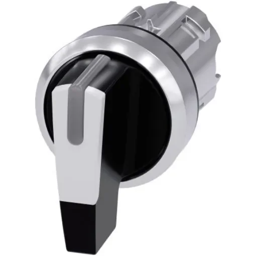 Siemens SIRIUS ACT 3SU10 Series 3 Position Selector Switch Head, 22mm Cutout - 3SU1052-2CP60-0AA0 product image