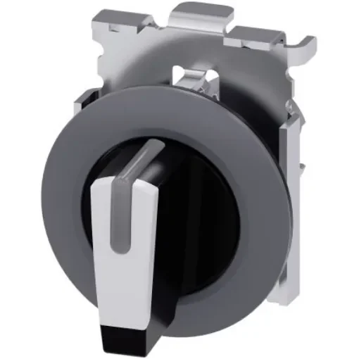 Siemens SIRIUS ACT 3SU10 Series 3 Position Selector Switch Head, 30mm Cutout - 3SU1062-2DM60-0AA0 product image