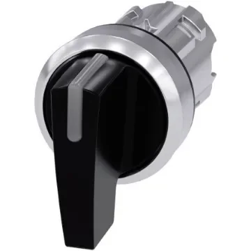 Siemens SIRIUS ACT 3SU10 Series 3 Position Selector Switch Head, 22mm Cutout - 3SU1052-2CP10-0AA0 product image