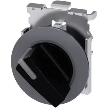 Siemens SIRIUS ACT 3SU10 Series 2 Position Selector Switch Head, 30mm Cutout - 3SU1062-2DF10-0AA0 product image