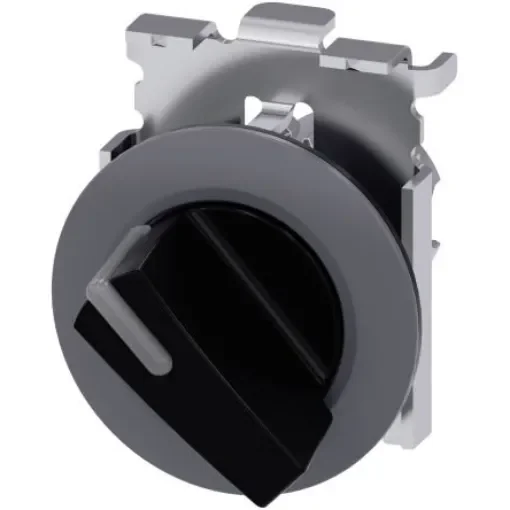 Siemens SIRIUS ACT 3SU10 Series 2 Position Selector Switch Head, 30mm Cutout - 3SU1062-2DF10-0AA0 product image