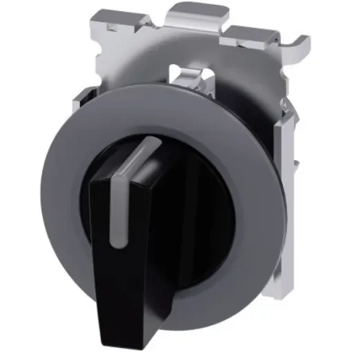 Siemens SIRIUS ACT 3SU10 Series 3 Position Selector Switch Head, 30mm Cutout - 3SU1062-2DM10-0AA0 product image