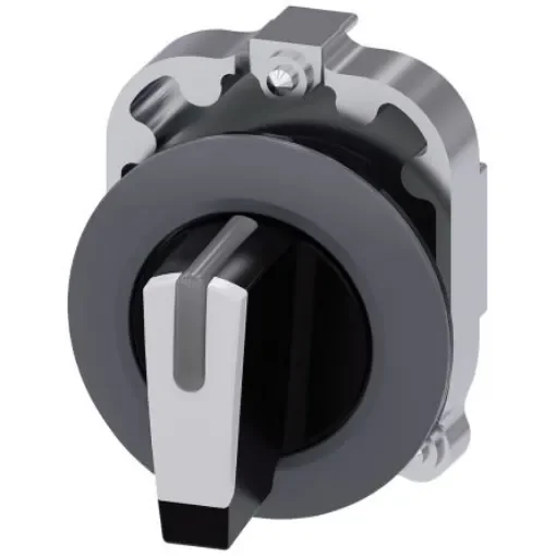 Siemens SIRIUS ACT 3SU10 Series 3 Position Selector Switch Head, 30mm Cutout - 3SU1062-2DN60-0AA0 product image