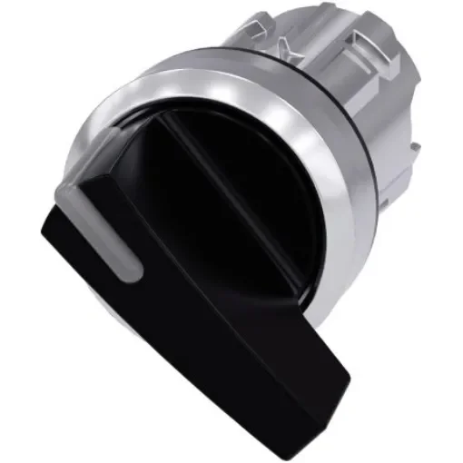 Siemens SIRIUS ACT 3SU10 Series 2 Position Selector Switch Head, 22mm Cutout - 3SU1052-2CF10-0AA0 product image