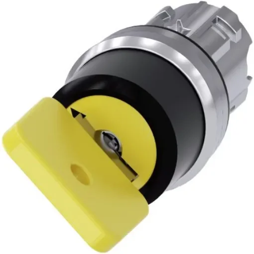 Siemens SIRIUS ACT 3SU10 2-position Key Switch Head, Momentary, 22mm Cutout - 3SU1050-4JC01-0AA0 product image