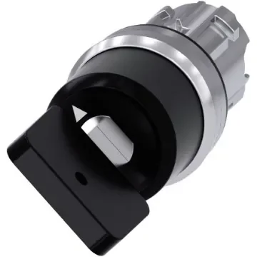 Siemens SIRIUS ACT 3SU10 2-position Key Switch Head, Latching, 22mm Cutout - 3SU1050-5KF01-0AA0 product image