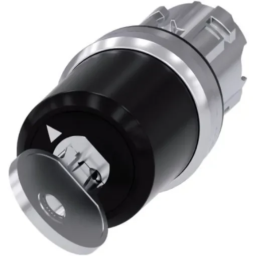 Siemens SIRIUS ACT 3SU10 2-position Key Switch Head, Latching, 22mm Cutout - 3SU1050-5RF11-0AA0 product image
