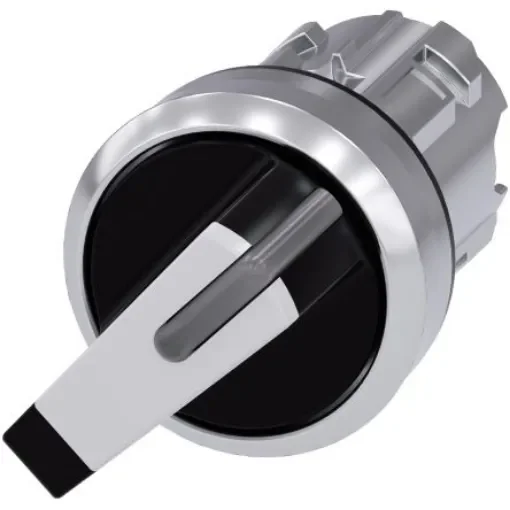 Siemens SIRIUS ACT 3SU10 Series 2 Position Selector Switch Head, 22mm Cutout - 3SU1052-2FC60-0AA0 product image