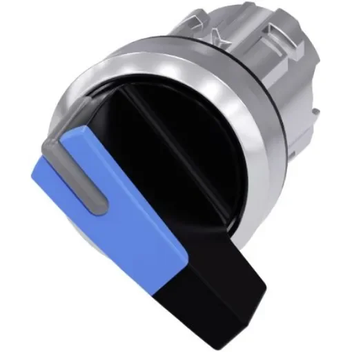 Siemens SIRIUS ACT 3SU10 Series 2 Position Selector Switch Head, 22mm Cutout - 3SU1052-2CF50-0AA0 product image