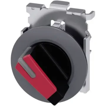 Siemens SIRIUS ACT 3SU10 Series 2 Position Selector Switch Head, 30mm Cutout - 3SU1062-2DC20-0AA0 product image