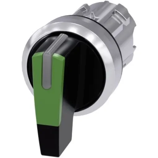 Siemens SIRIUS ACT 3SU10 Series 3 Position Selector Switch Head, 22mm Cutout - 3SU1052-2CL40-0AA0 product image