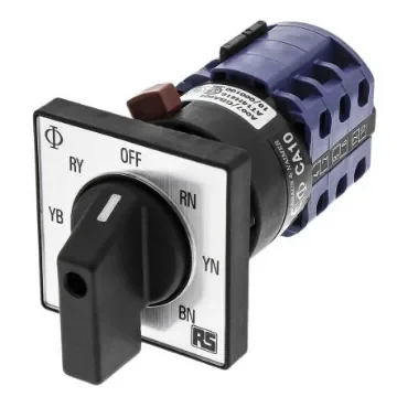 Kraus & Naimer, 4P 7 Position Voltmeter Cam Switch - CA10.A007/GBA004.*FT2 product image