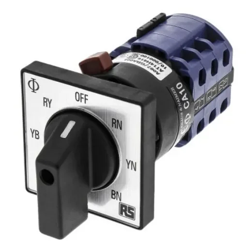 Kraus & Naimer, 4P 7 Position Voltmeter Cam Switch - CA10.A007/GBA004.*FT2 product image