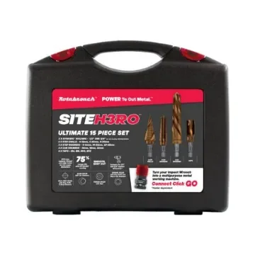 Rotabroach Reamer Bit, 3 Step Drills 4-12mm, 3 Step Reamers 8-16mm, 4-20mm, 4-30mm, 4 Car Reamers 14mm, 14-22mm, 18mm, - SHR1 product image