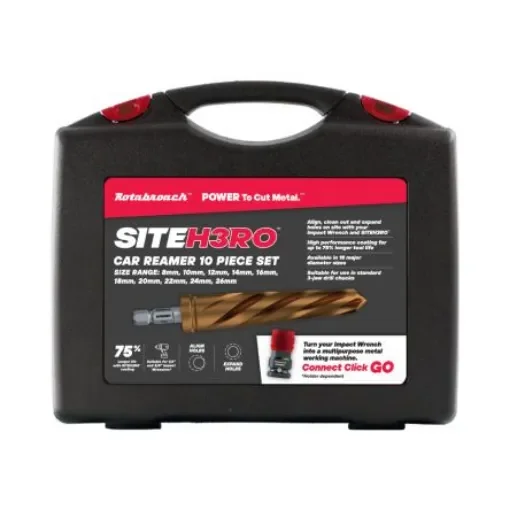 Rotabroach M2 HSS 8 mm, 10 mm, 12 mm, 14 mm, 16 mm, 18 mm, 20 mm, 22 mm, 24 mm, 26 mm Hole Saw - SHRCR3 product image