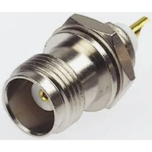 RS PRO, Jack Panel Mount TNC Connector, 50O, Solder Termination, Straight Body - 1938120 product image