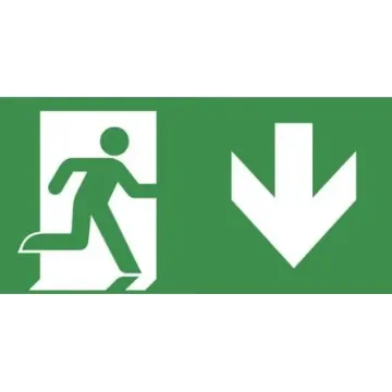 EMERGI-LITE Emergency Exit Legend for use with EMERGI-LITE Emergency Light - XEN2EG22 product image