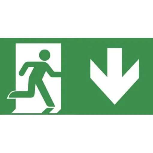 EMERGI-LITE Emergency Exit Legend for use with EMERGI-LITE Emergency Light - XEN2EG22 product image