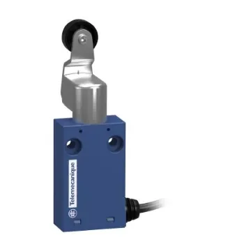 Telemecanique Sensors XCMH Series Roller Lever Limit Switch, 1NC/1NO, IP66, IP67, 2P, Plastic Housing, 240V ac Max, - XCMH2115L2L0 product image
