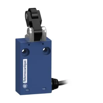 Telemecanique Sensors XCMH Series Roller Lever Plunger Limit Switch, 1NC/1NO, IP66, IP67, 2P, Plastic Housing, 240V ac - XCMH2121L1R0 product image
