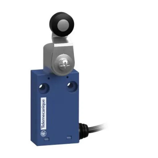 Telemecanique Sensors XCMH Series Roller Lever Limit Switch, 1NC/1NO, IP66, IP67, 2P, Plastic Housing, 240V ac Max, - XCMH2115L3 product image