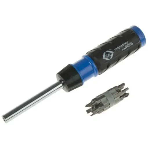 CK Driver Bit Set 9 Pieces, Hexagon, Pozidriv, Slotted - T4829D product image