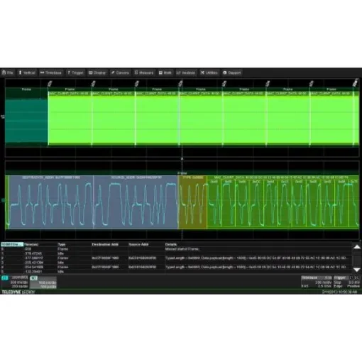 Teledyne LeCroy I2C, SPI and UART Trigger and Decode Option Oscilloscope Software - WS4KHD-EMB TD product image