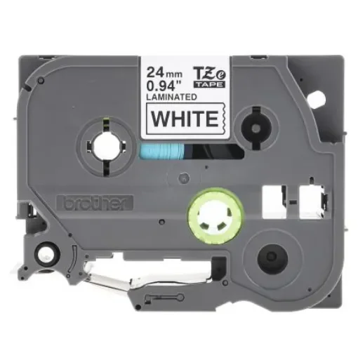 Brother Black on White Label Printer Tape, 8 m Length, 24 mm Width - TZe-251 product image