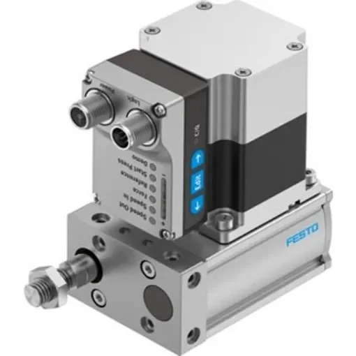 Festo Stepper Motor Linear Actuator, 10mm, 24V, 10kg, 600mm/s, 8102166 - EPCE-TB-60-10-FL-MF-ST-M-H1-PLK-AA product image