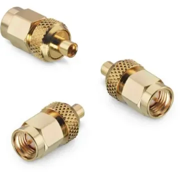 Wurth Elektronik Straight 50O Coaxial Adapter SMA Plug to MMCX Socket 6GHz - 64403260111000 product image
