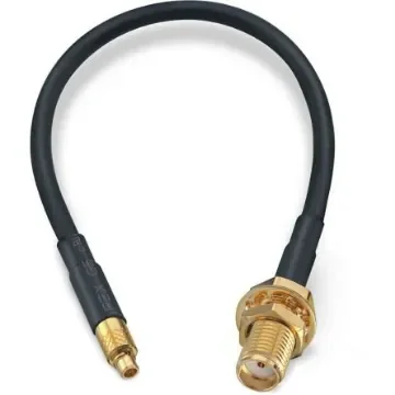 Wurth Elektronik Female SMA to Male MMCX, 152.4mm, RG174 Coaxial, Terminated50 O - 65503260515303 product image