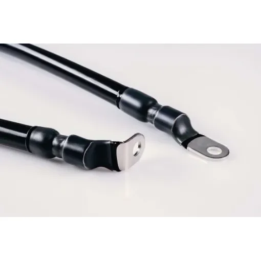 HellermannTyton Adhesive Lined Halogen Free Heat Shrink Tubing 24mm Sleeve Dia. x 1.2m Length 4:1 Ratio, SA47-LA Series - 301-10024 SA47-LA 24/6-PO-X-BK/CL product image