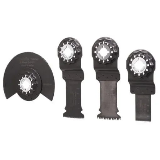 Makita 4-Piece Oscillating Saw Blade, for use with Multi-Cutter - B-67480 product image