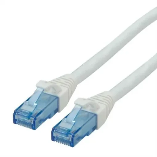 Roline, 10m Cat6a, White RJ45 to Male RJ45 Male, U/UTP Unshielded, Terminated LSZH Sheath - 21.15.2767-40 product image