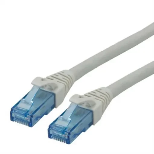 Roline, 15m Cat6a, Grey RJ45 to Male RJ45 Male, U/UTP Unshielded, Terminated LSZH Sheath - 21.15.2708-30 product image