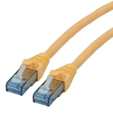Roline, 15m Cat6a, Yellow RJ45 to Male RJ45 Male, U/UTP Unshielded, Terminated LSZH Sheath - 21.15.2728-30 product image