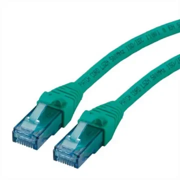 Roline, 20m Cat6a, Green RJ45 to Male RJ45 Male, U/UTP Unshielded, Terminated LSZH Sheath - 21.15.2739-20 product image