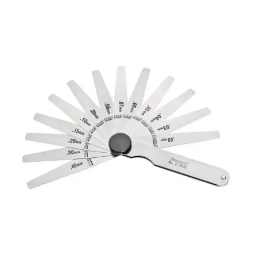 Starrett 173 MAT Steel Feeler Gauge, 13 Blades product image