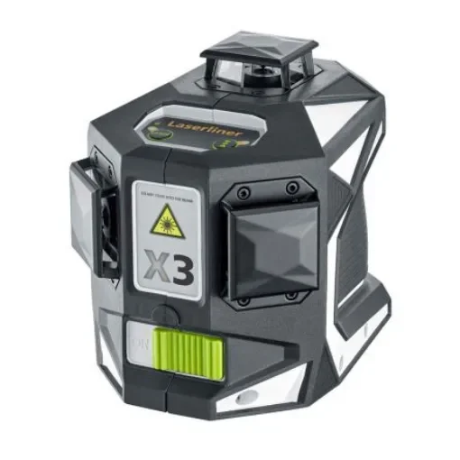 Laserliner 515nm Laser Colour Green 3 Line Laser Level - 036.800L product image
