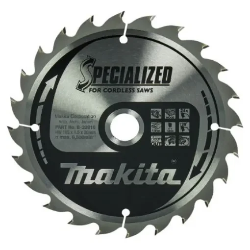 Makita Circular Saw Blade, Pack of 1 - B-32910 product image