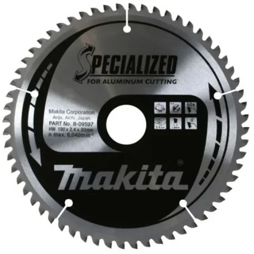 Makita Circular Saw Blade, Pack of 1 - B-33261 product image