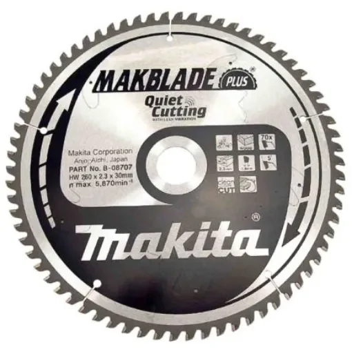 Makita Circular Saw Blade, Pack of 1 - B-32530 product image