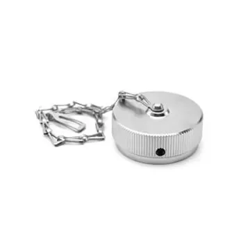 Amphenol Industrial Duramate AHDM Circular Connector Dust Cap, Shell Size 24 IP67 Rated, with Nickel Finish, Aluminium - AHDC36-24 product image