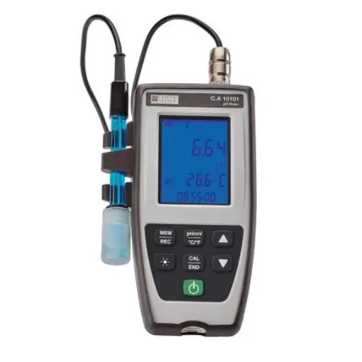 Chauvin Arnoux CA 10101 pH Meter, 0.01pH Resolution, 16pH Max, +120 °C Max - P01710010 product image