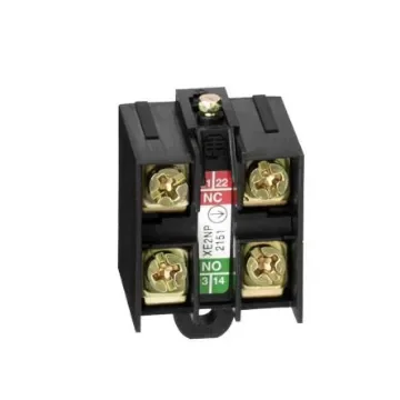 Telemecanique Sensors Limit Switch Contact Block, XE2N, 1NC, 1NO - XE2NP3151 product image