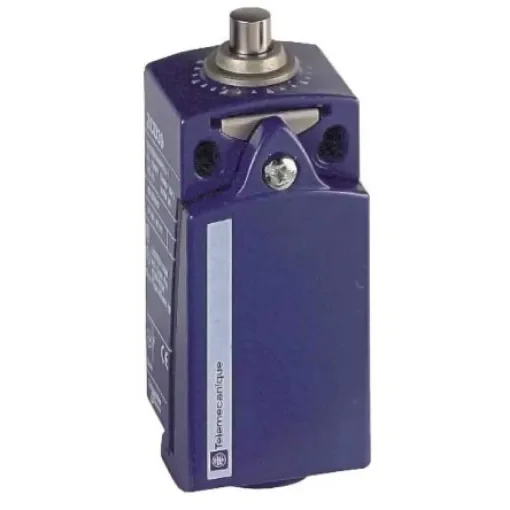 Telemecanique Sensors XCKD Series Plunger Limit Switch, 1NC/1NO, IP66, IP67, DPST, Zamak Zinc Alloy Housing, 240V ac - XCKD2110G11 product image