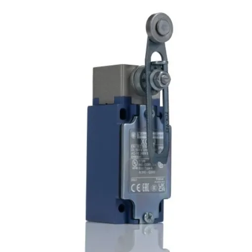 Telemecanique Sensors XCKJ Series Roller Lever Limit Switch, 1NC/1NO, IP66, DPST, Zamak Zinc Alloy Housing, 240V ac - XCKJ10543 product image