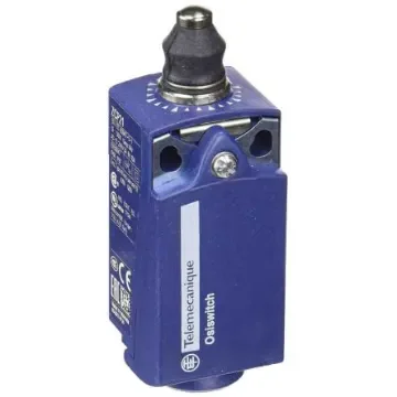 Telemecanique Sensors XCKP Series Plunger Limit Switch, 1NC/1NO, IP66, IP67, DPST, Plastic Housing, 240V ac Max, 10A Max - XCKP2111P16 product image