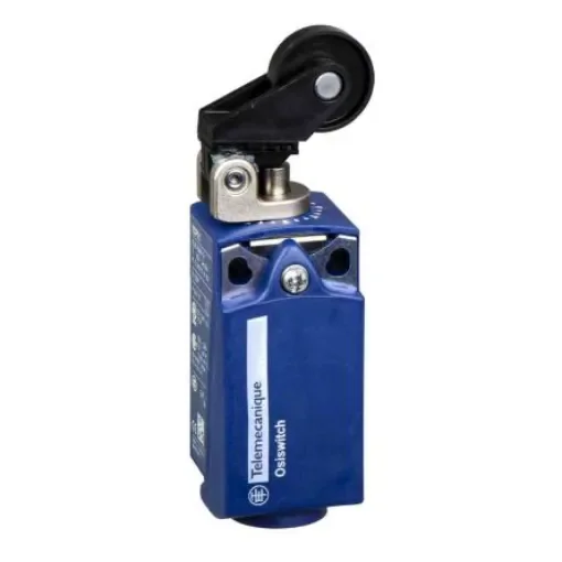 Telemecanique Sensors XCKP Series Roller Lever Limit Switch, 1NC/1NO, IP66, IP67, DPST, Plastic Housing, 240V ac Max, - XCKP2128G11 product image